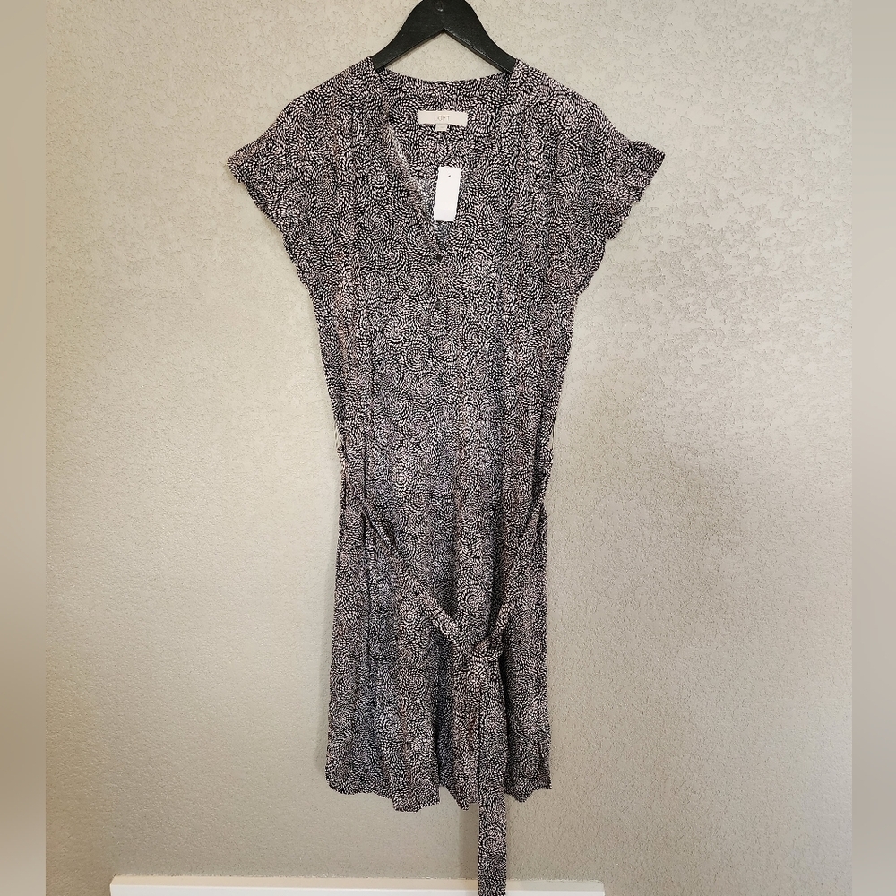 Loft Pull- Over Dress Size MEDIUM new With Tags